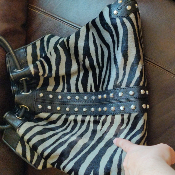 Michael Kors Zebra Print Bag - Picture 10 of 10